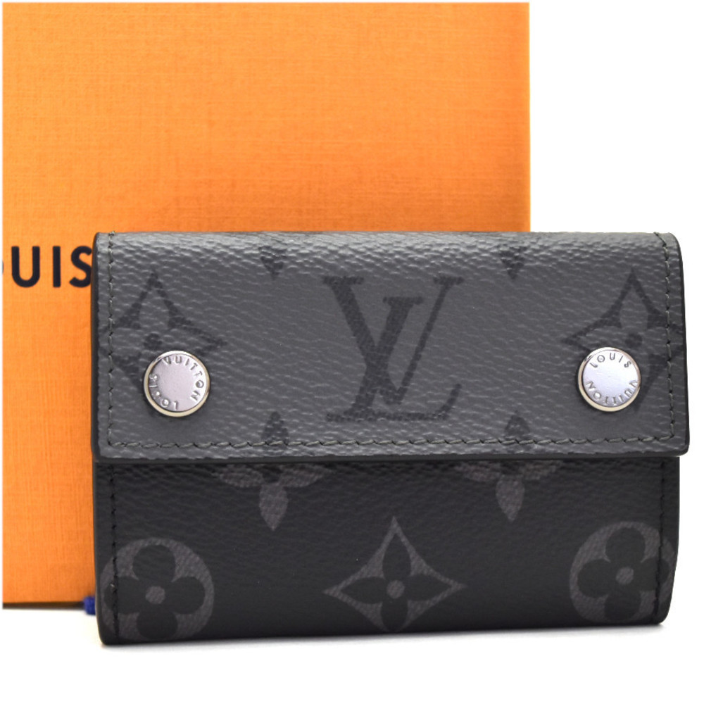 Louis Vuitton Compact Wallet Eclipse Monogram Can… - image 1